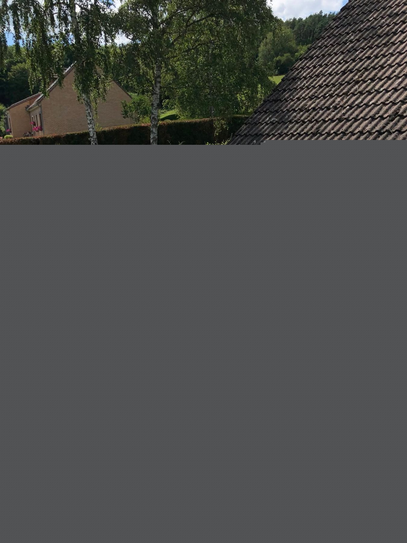 Antenne satellite automatique sur le toit d'un camping-car